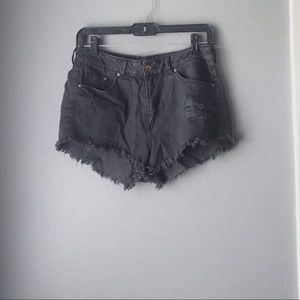🔥H&M high-waist shorts